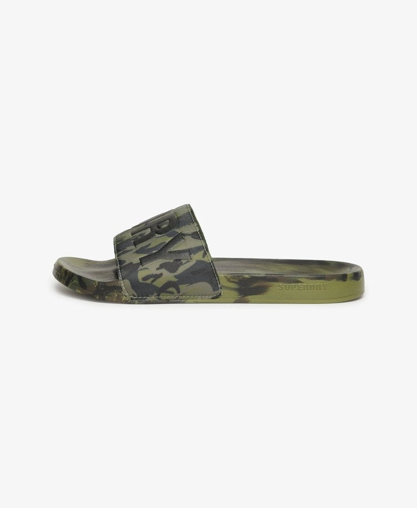 Vegan Camo Pool Slides | Nathan Camo