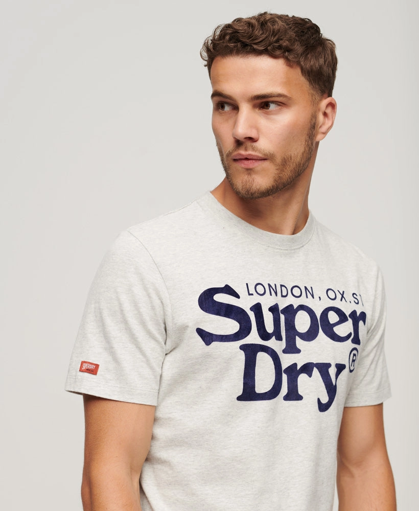 Venue Classic Logo T-Shirt | Quantico Grey Jaspe Marle