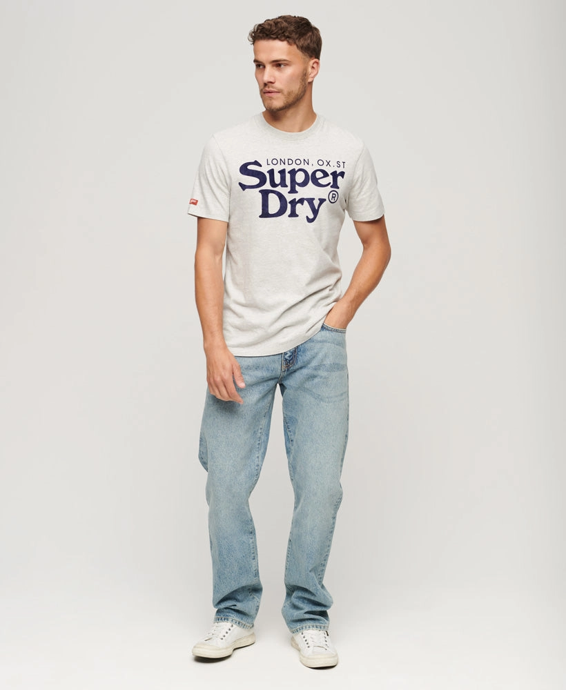 Venue Classic Logo T-Shirt | Quantico Grey Jaspe Marle