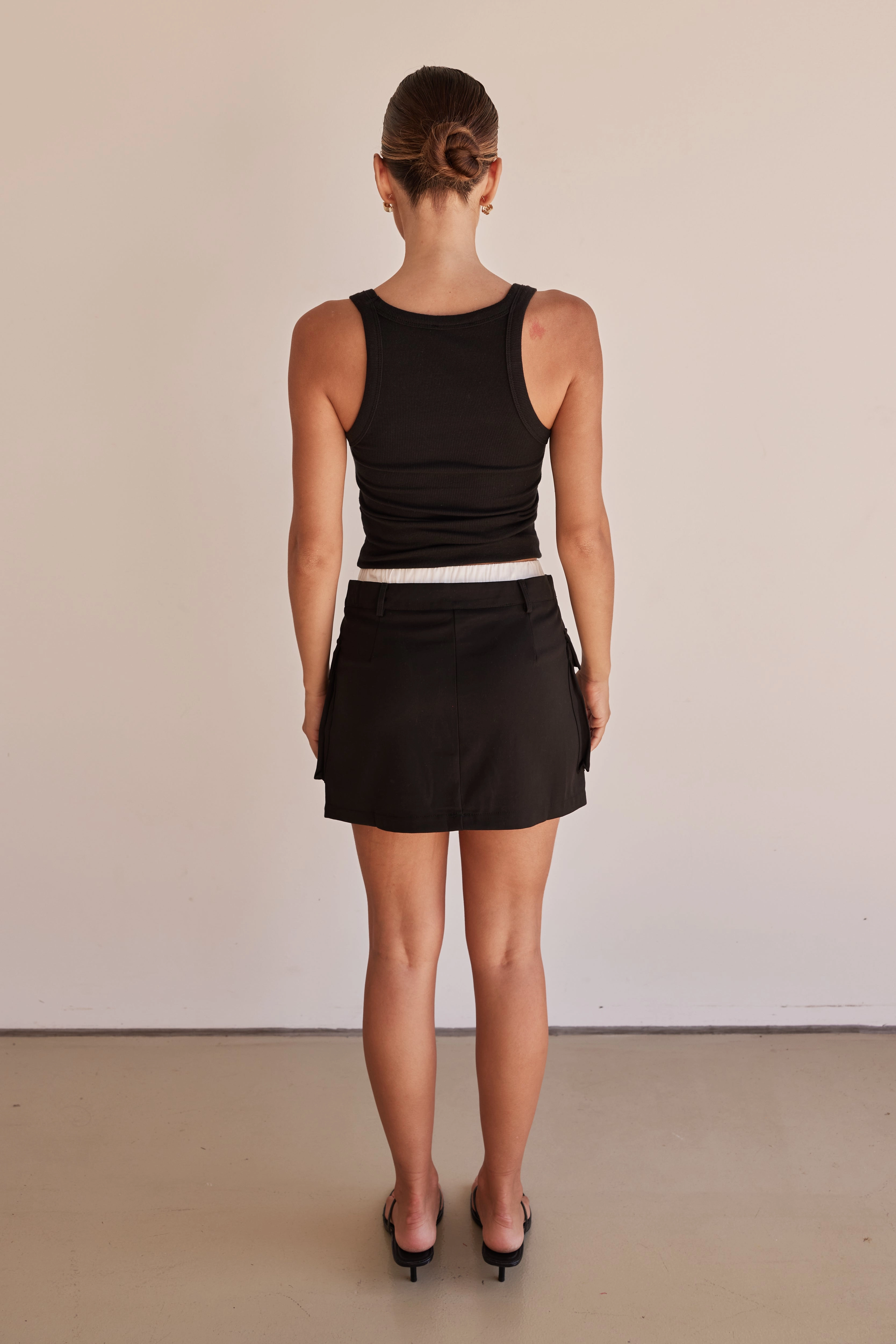 Verity Mini Skirt (Black)