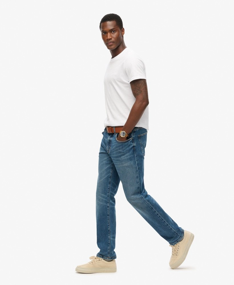 Vintage Slim Straight Jeans | Elkhorn Mid Blue 32