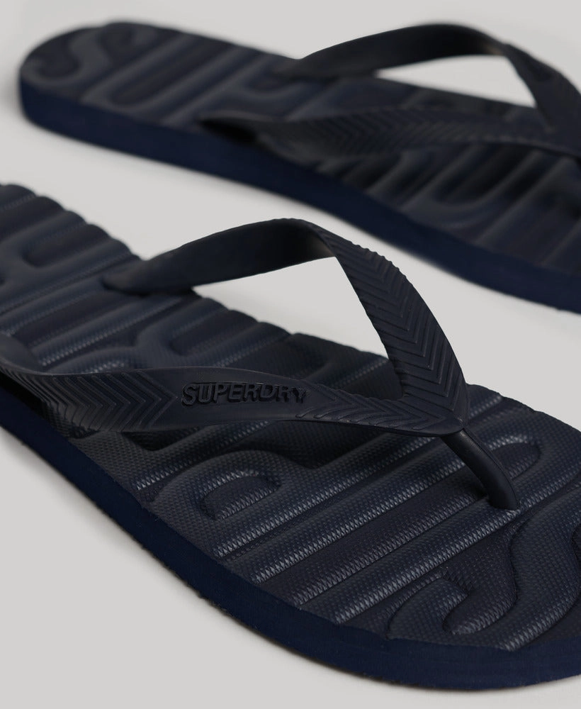 Vintage Vegan Flip Flop | Rich Navy Tonal