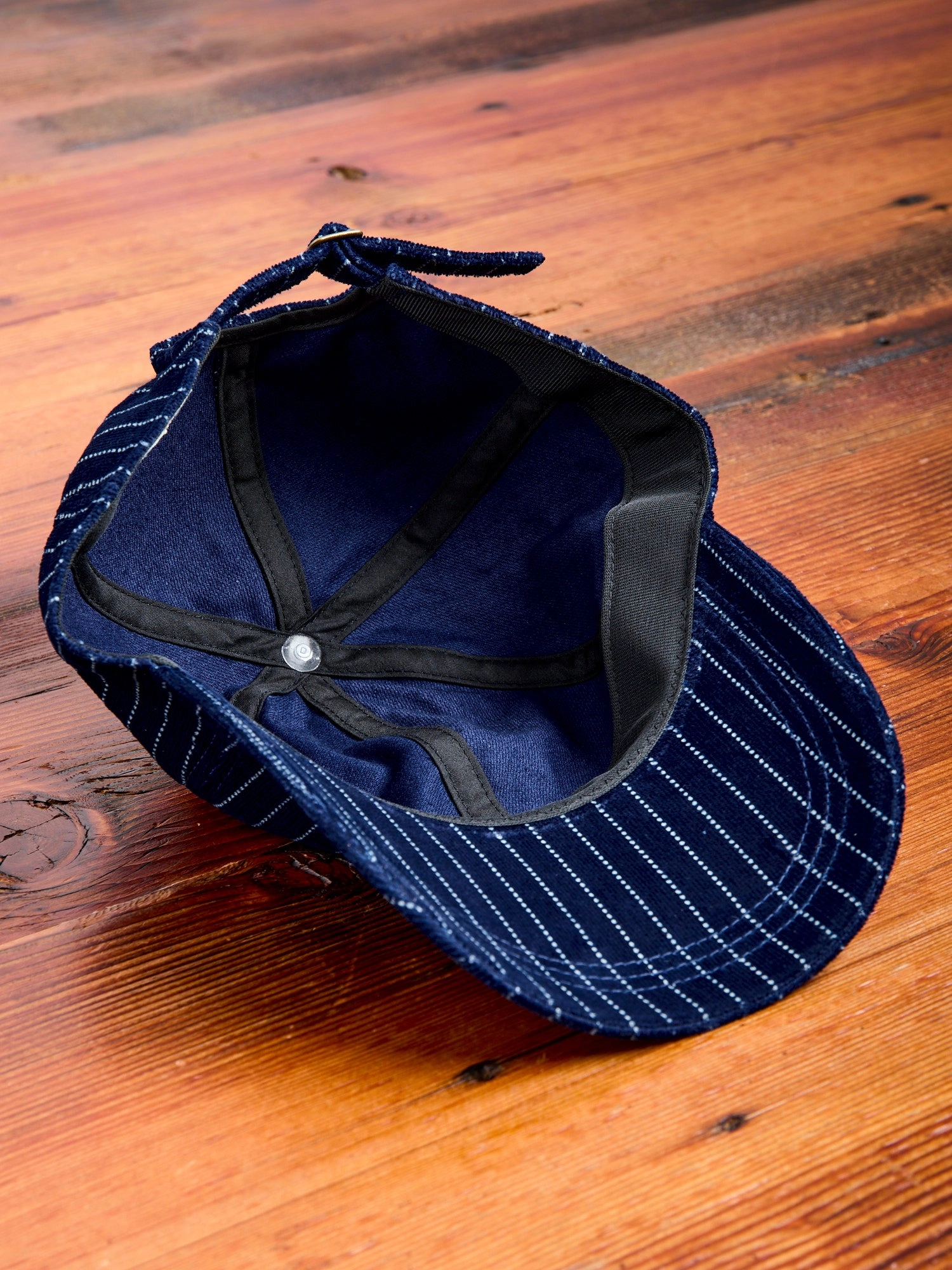Wabash Corduroy Baseball Cap in Indigo