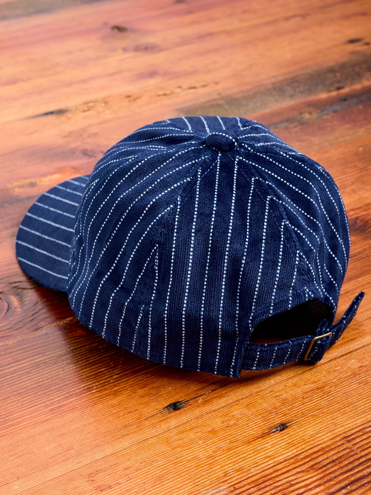 Wabash Corduroy Baseball Cap in Indigo