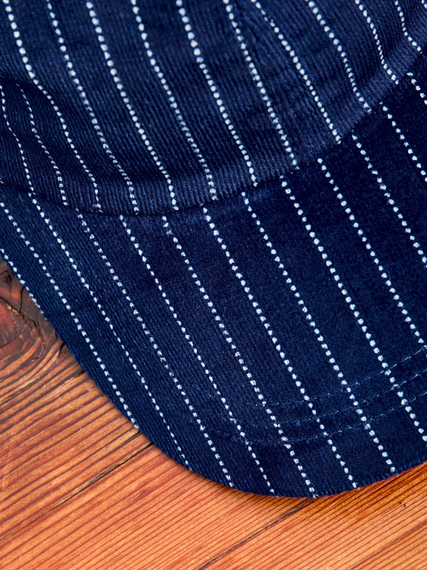 Wabash Corduroy Baseball Cap in Indigo