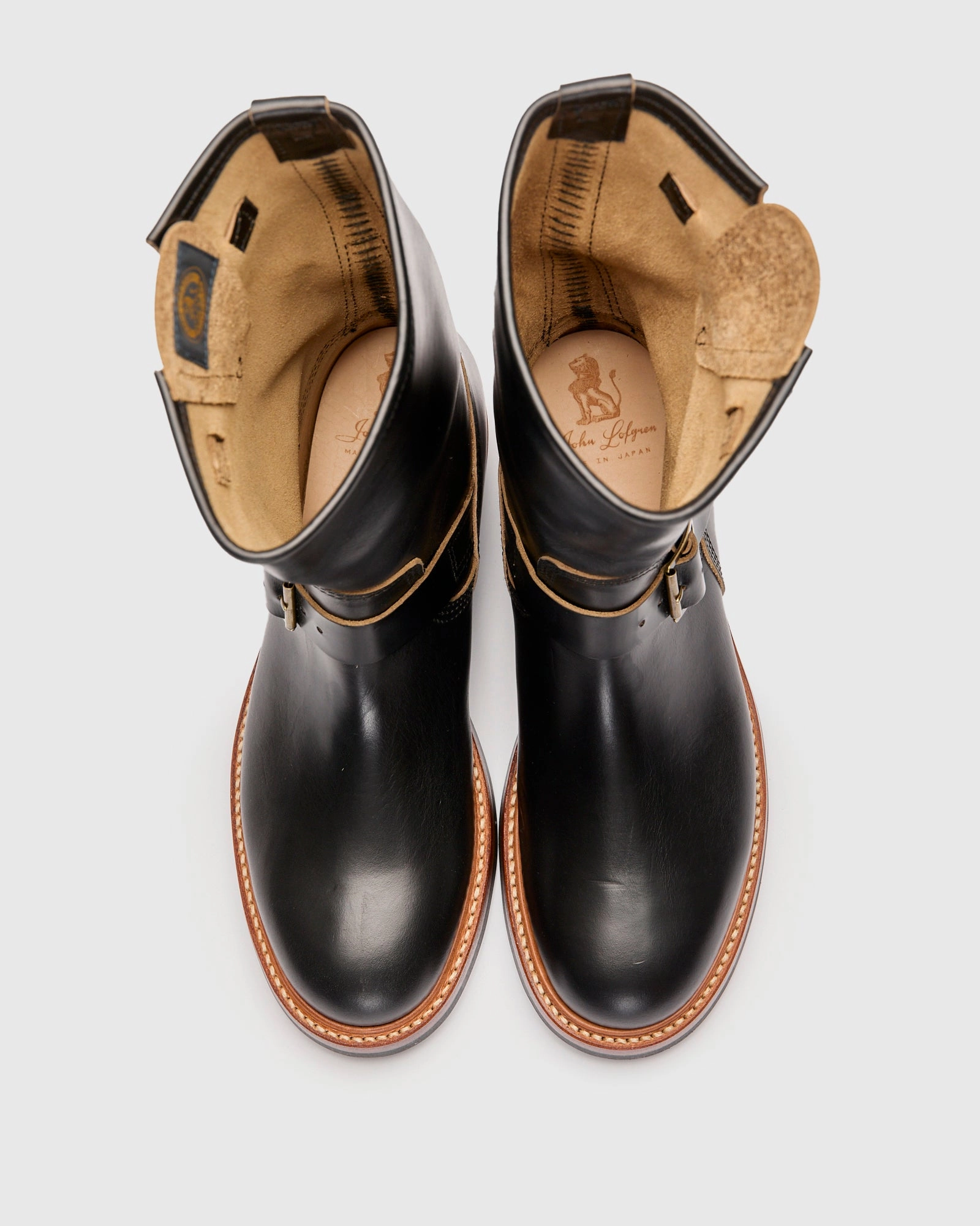 Wabash Engineer Boot in Horween Chromexcel Black