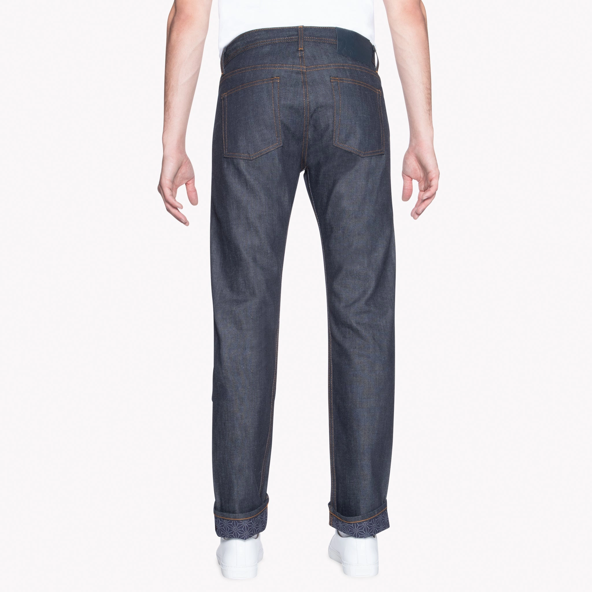 Weird Guy - Asanoha Kimono Print Selvedge