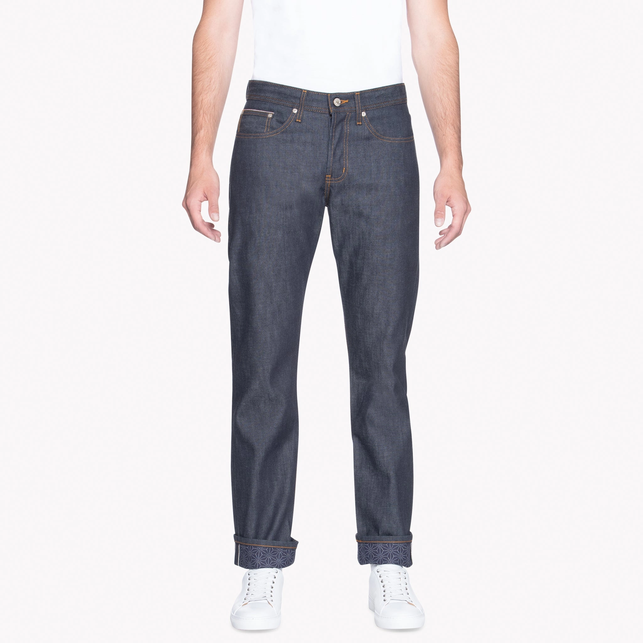 Weird Guy - Asanoha Kimono Print Selvedge