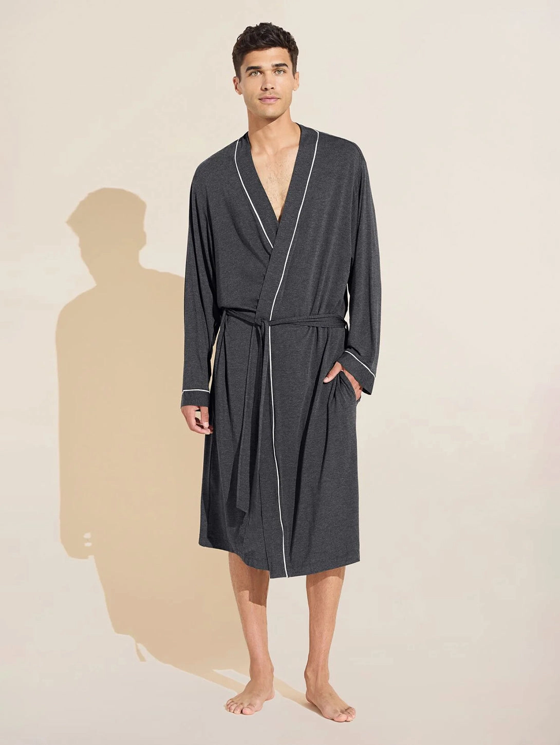 William Robe - Charcoal/Ivory