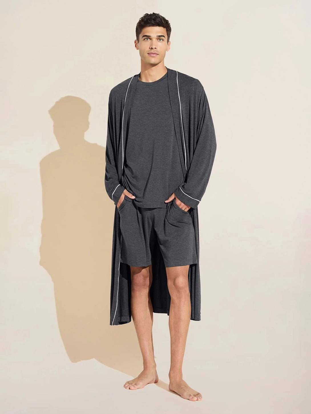 William Robe - Charcoal/Ivory