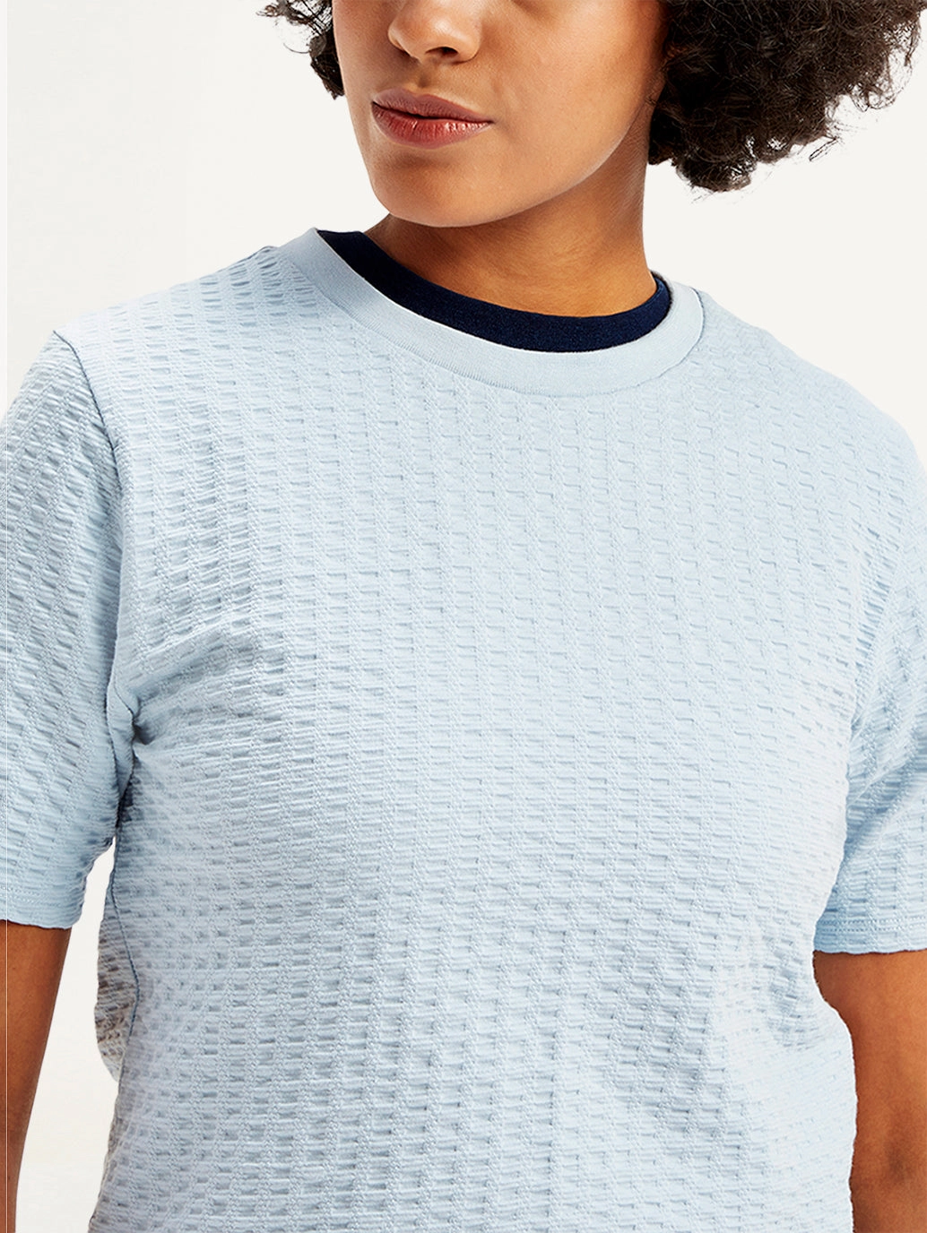 Women's Textured Regular Fit Top