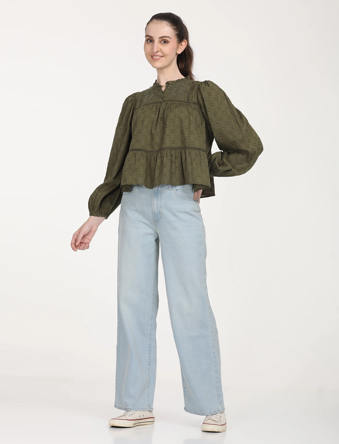 Women's Textured Top