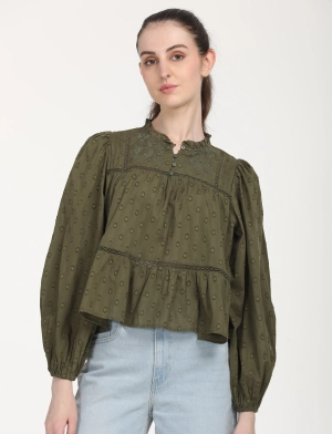 Women's Textured Top