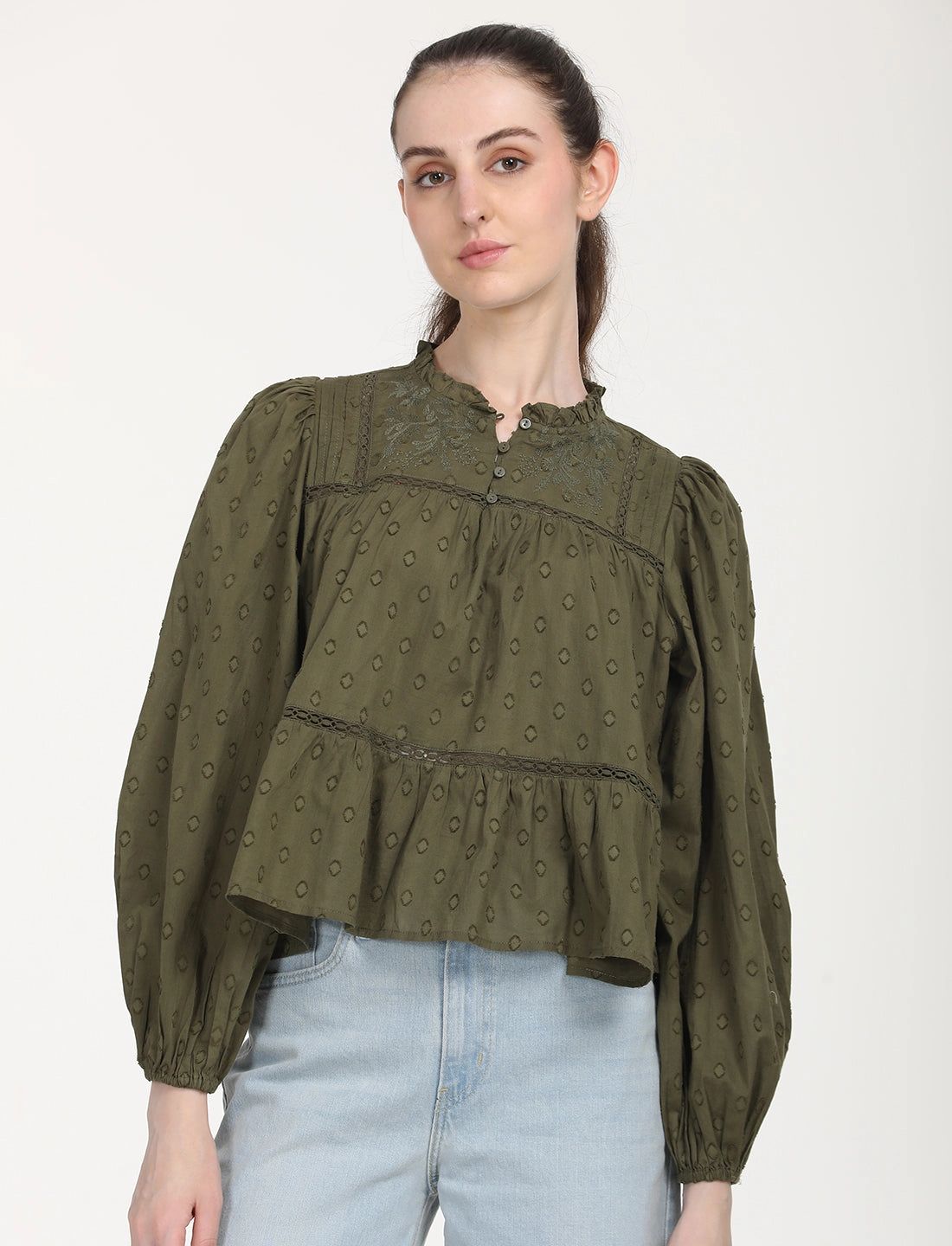 Women's Textured Top