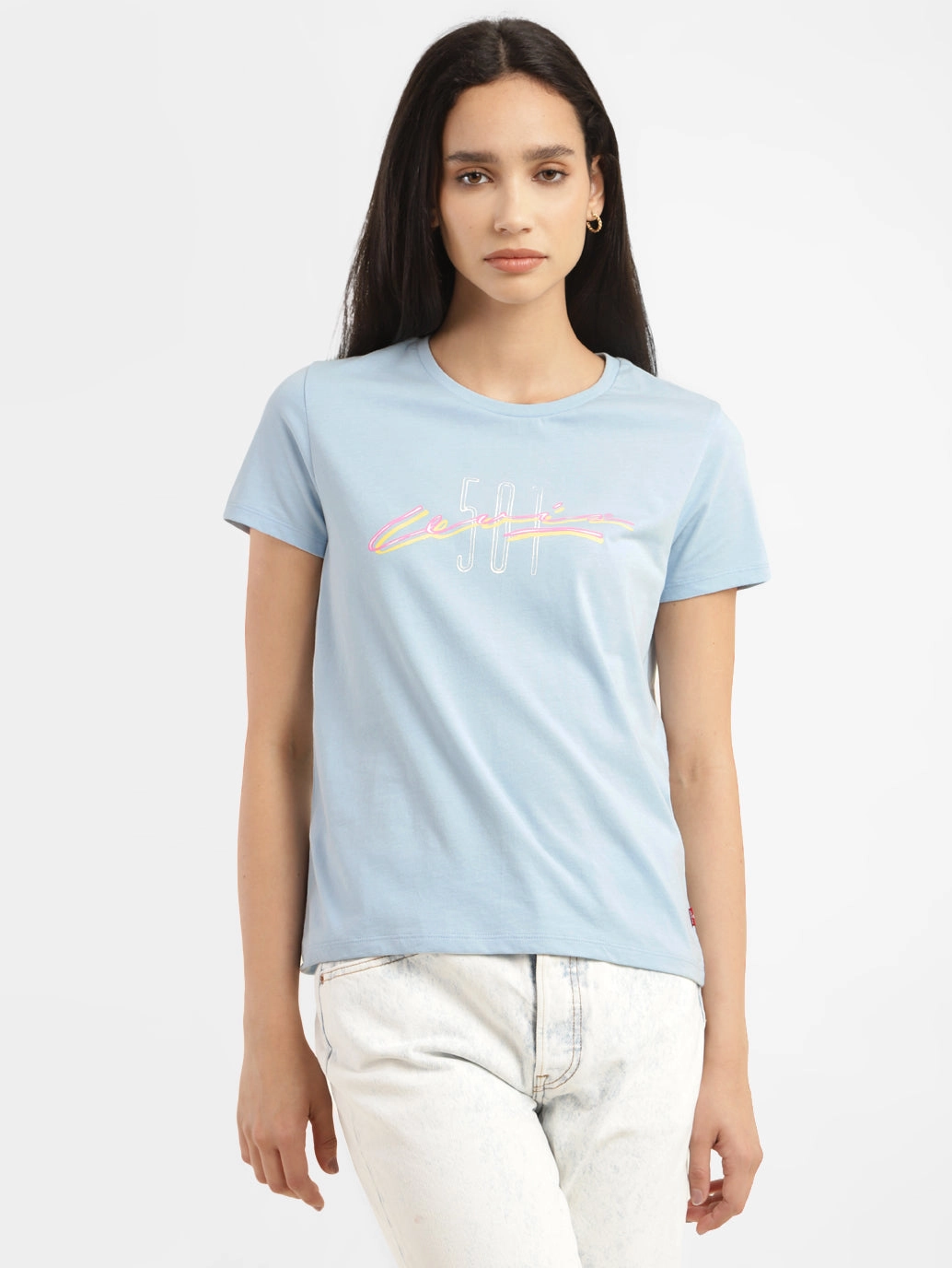 Women's Typography Crew Neck T-shirt