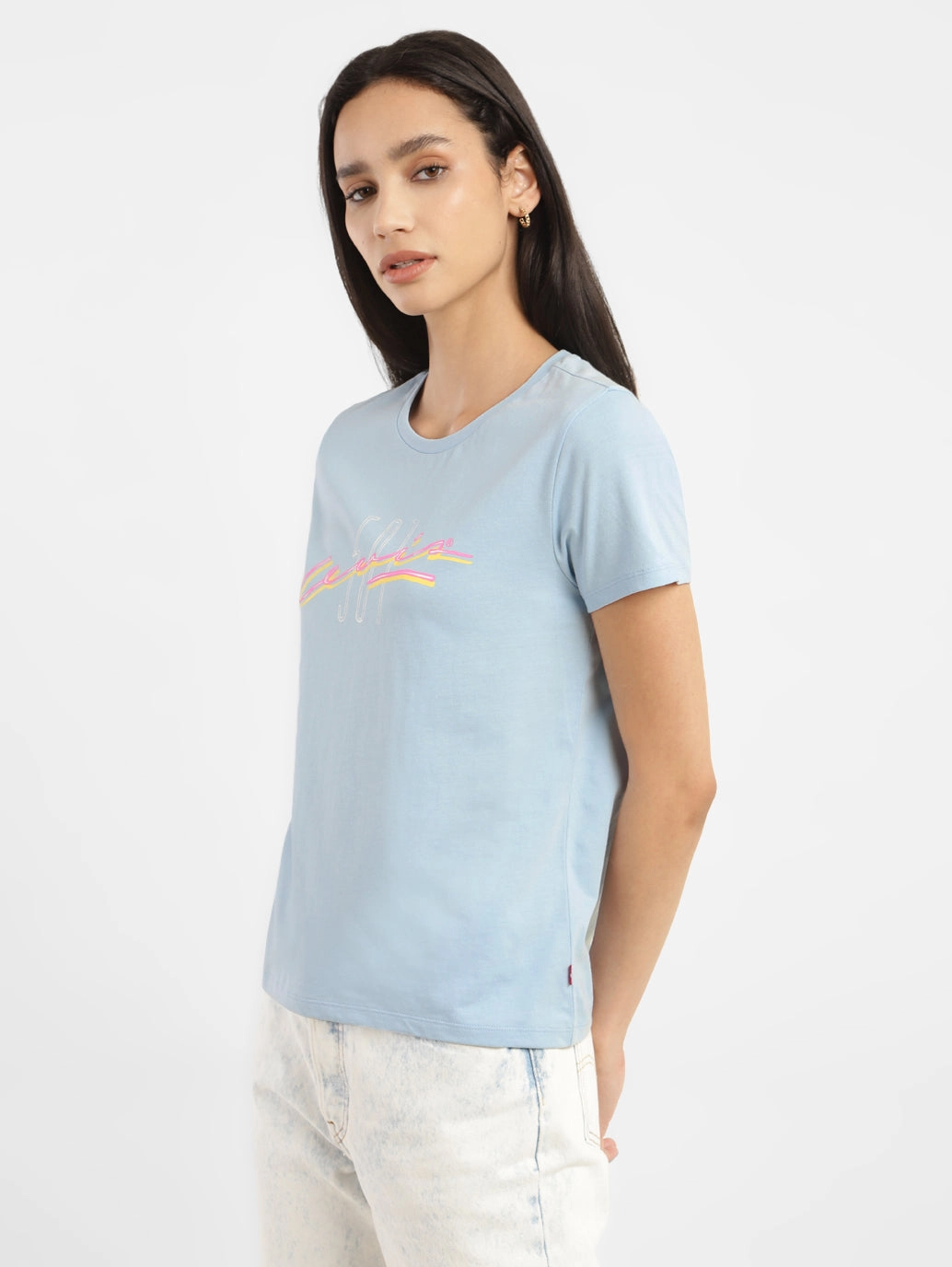 Women's Typography Crew Neck T-shirt