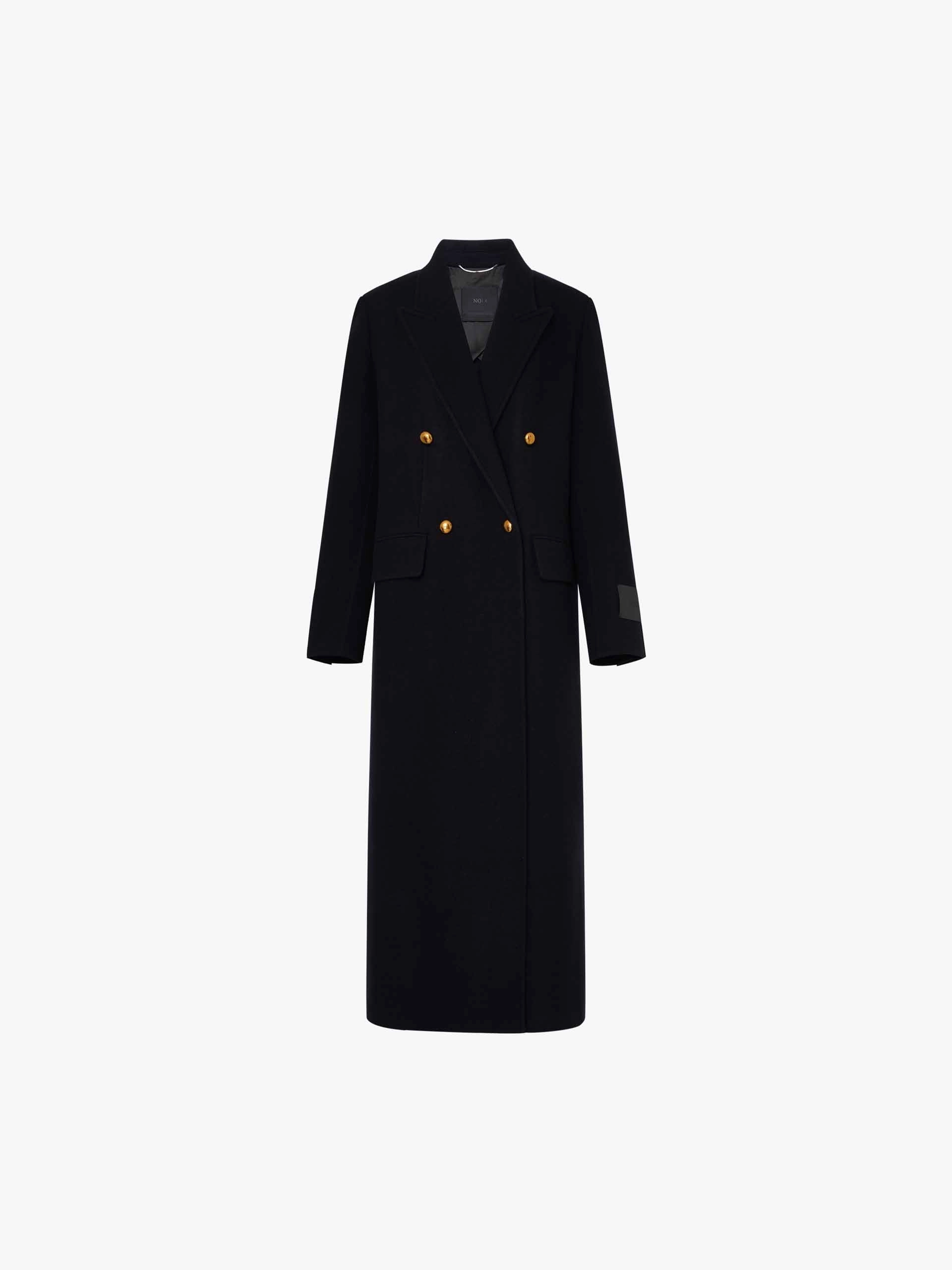 Wool Longline Overcoat