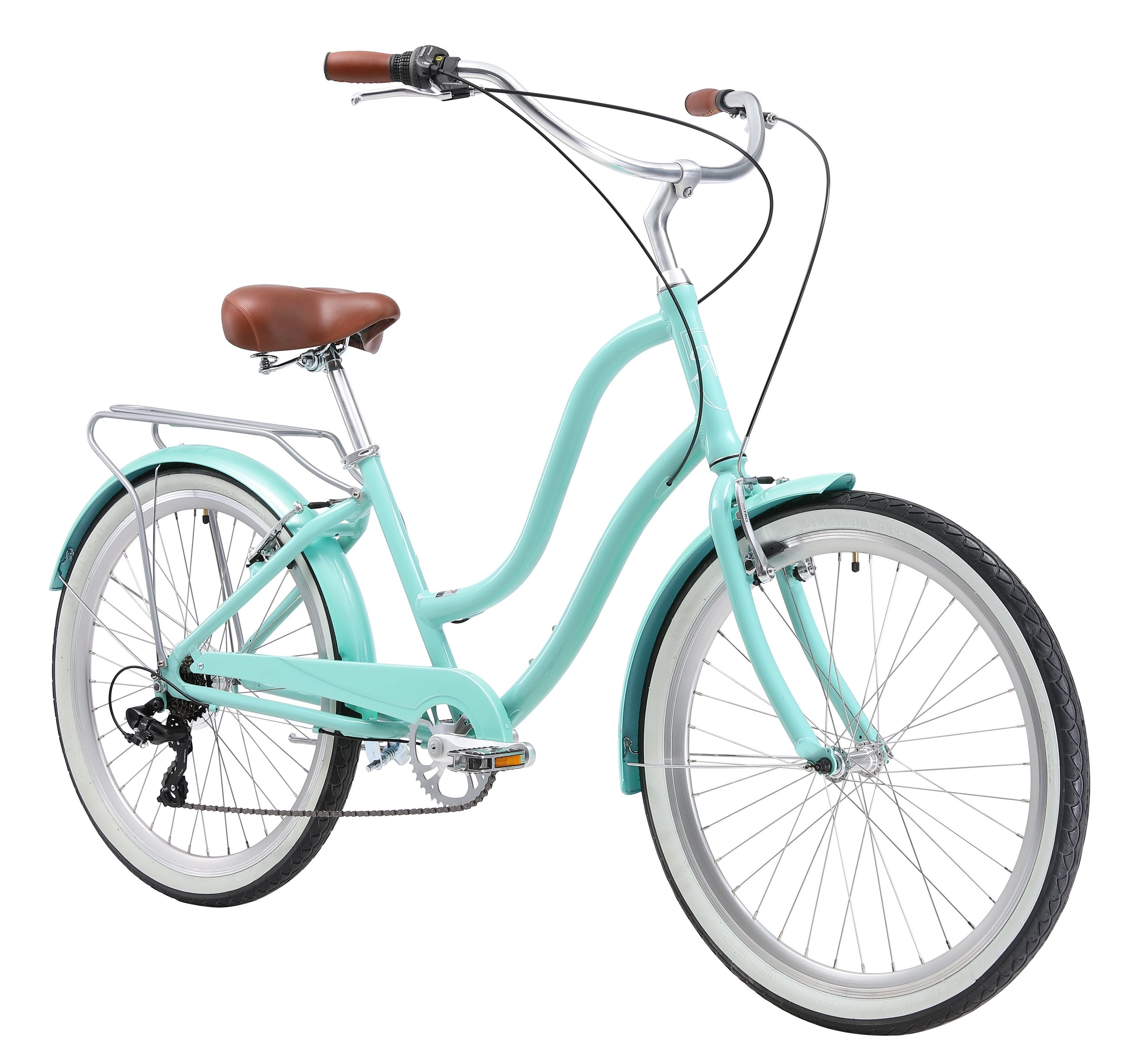 XDS Hyna 7 Speed Alloy Step-Through Beach Cruiser Bike