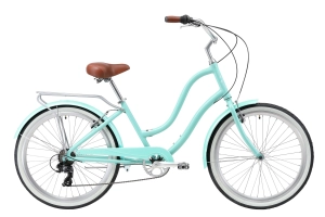 XDS Hyna 7 Speed Alloy Step-Through Beach Cruiser Bike