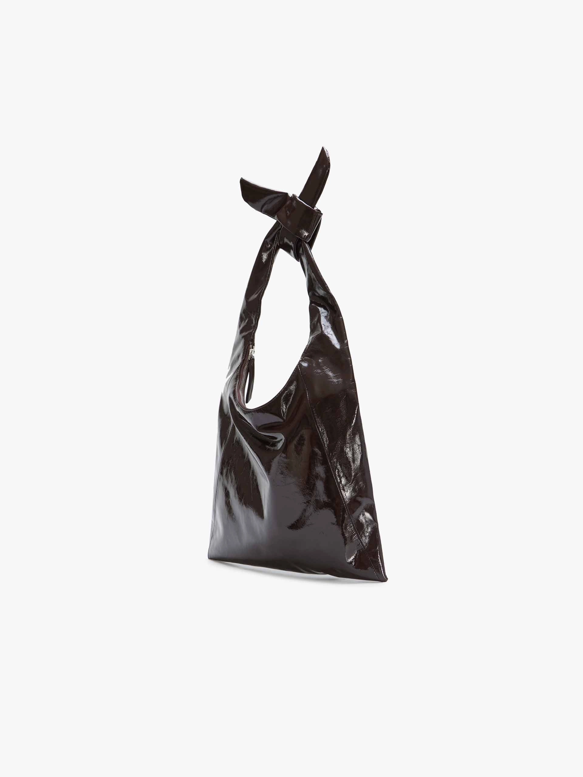Zipper Detail Shoulder Bag