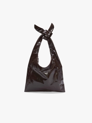 Zipper Detail Shoulder Bag